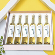 【整箱礼盒】【带3礼品袋1开瓶器1倒酒器酒塞】雪度冰白葡萄酒甜酒甜白冰酒女士酒6瓶*375ml