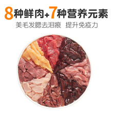 天弗猫咪生骨肉增肥发腮猫饭主食食材新鲜鲜猫粮湿粮 月套餐 60包(送8包) 3个月以内