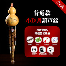 葫芦丝c调 降b调初学者小D调G调F调儿童成人小学生乐器 兰花普通款 小D调