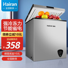 海冉商用冷柜小冰柜小型家用迷你大容量单双门节能冷藏冷冻柜 加强款双门双温 -166