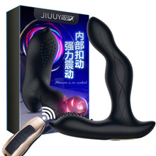 姬欲 按摩器男性后庭自慰器具电动按摩调教棒扣动舌舔GAY同志肛塞sm情趣用品另类玩具扩肛工具保密发货 扣动款【模拟手指扣动+强震+无线】
