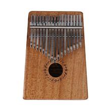 杉贝 SHANBEI 拇指琴 卡林巴拇指钢琴 17音10音手指琴 简单乐器克林吧琴 便携式抖音同款 K17M桃花芯17音+