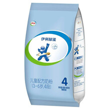 伊利赋能普装4段儿童配方奶粉400克袋装 新老包装随机发货  伊利儿童配方奶粉普装4段400g克袋装 6袋