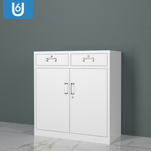U6文件柜办公柜钢制铁皮柜档案柜财务凭证柜资料柜子 二斗下节 经济型