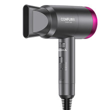 康夫（CONFU）电吹风机家用负离子护发不伤发儿童孕妇大功率冷热风速干风筒 灰色