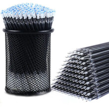 柏利 中性笔笔芯签字笔水笔替芯 20支笔芯 0.5黑色【全针管】