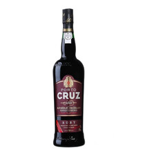超市	
【下单配2红酒杯】葡萄牙原瓶进口波特酒微醺晚安酒红酒加强型葡萄酒甜酒 克鲁兹酒庄波特酒 ruby宝石红波特酒单支750ml