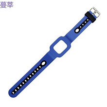 蔓莘 适用华为儿童电话手表3pro表带3s荣耀小k2通用3X替换表带腕带配件防水硅胶保护套非 华为儿童手表3/荣耀小K2【蓝色】表带