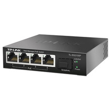 普联（TP-LINK）5口8口16口24口48口全千兆企业级网管型POE供电以太网交换机 TL-SG2105P 5口千兆
