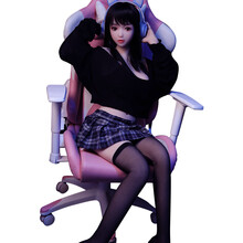 谜姬 实体娃娃全身自慰器男用倒模硅胶免充气真人版美女机器人老婆炮架非冲气娃娃 男性成人情趣性用品玩偶 爱美实体娃娃之电竞少钕-115cm