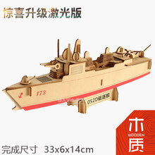 辽宁舰航母模型 手工船模型拼装军舰海军仿真辽宁号航母战舰模辽宁舰积木航空母舰 巡航舰(激光版)