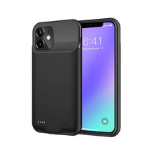 诺康士iphone12背夹电池苹果pro背夹充电宝苹果12promax手机壳无线保护套移动电源大容量 苹果12(6.1寸)黑色*大容量*支持听歌