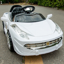 迪士尼新品儿童电动车四轮汽车1-3岁4-5遥控男孩女孩童车小孩玩具可坐人充电 白色单电单驱 无礼包