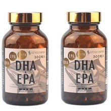日本直邮脑黄金STYLE JAPAN富山深海鱼油DHA+EPA儿童青少年提高记健脑护眼300粒 富山DHA鱼油2瓶