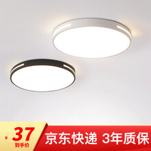 亮源方 led吸顶灯 客厅灯超薄卧室灯阳台过道厨房卫生间厨卫灯具玄关面包灯 白色 12W白光 22CM