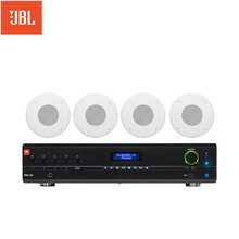 jbl CSS系列吸顶音响VMA功放套装 吸顶喇叭吊顶吸顶喇叭功放套装 背景音乐公共广播 定压喇叭 CSS-8004BM*4+VMA160