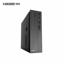 神舟（HASEE）新瑞X50酷睿十一代商用办公台式电脑主机 (i5-11400 8G 256GSSD+1T win10键鼠)