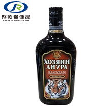 俄罗斯进口养生酒 阿穆尔虎熊鹿头强酊中草配置滋伏特加洋酒 鹿头【500ML】