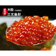三文鱼籽日本寿司料理鱼籽调味红鲑鱼籽新鲜即食寿司刺身208g