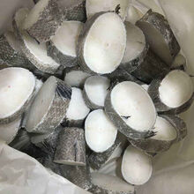 法国银鳕鱼中段新鲜宝宝辅食进口深海鱼鳕鱼片冷冻鳕鱼块 尾段(4-5片/斤)款 三斤批发装