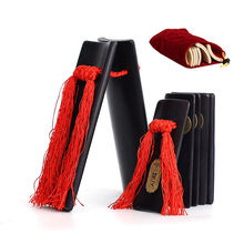 快板德云社老竹成人儿童竹板表演小响板初学入门幼儿园学生用 黑色幼儿款