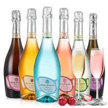 超市	
【配2香槟杯】缤飞碟起泡酒葡萄酒果酒红酒女士钟爱的甜果酒配置酒起泡酒气泡酒汽泡酒750ml 6支组合装配2香槟杯