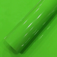 汽车亮光面改色膜 全车贴车身亮光面贴膜 亮光黑白红橙黄绿贴纸 绿色【亮光】 1.5米*0.5米长