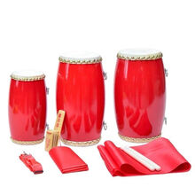 杉贝 SHANBEI 腰鼓大人成人腰鼓木质双排钉牛皮腰鼓秧歌鼓舞蹈腰鼓安塞腰鼓 15头层木质+全套配件+3米红绸