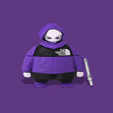 家樂聲 airpods保护套保护壳2硅胶软壳airpodspro耳机套3pro苹果蓝牙无线 二代盒子 【适用AirPds Pr】紫色超梦硅胶软壳