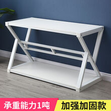 鱼缸架子鱼缸柜底座长方形鱼缸底架鱼缸柜子不锈钢鱼缸桌子鱼缸架 加固款(白色+白板) 长宽高80*50*70