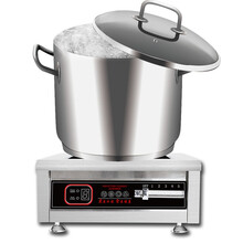 志卿家用商用电磁炉3.5kw平面煲汤大锅灶5000w大功率食堂电灶三相六千瓦酒店饭店厨房设备爆炒猛火 6000w磁控平炉 380V