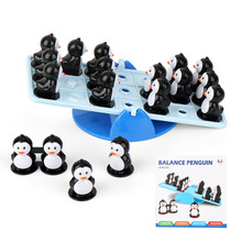 益智烧脑企鹅过关游戏企鹅平衡亲子互动桌面游戏礼物赠品玩具 平衡企鹅