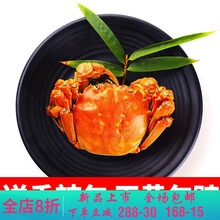 【活鲜】大闸蟹特大螃蟹六月黄礼盒鲜活现货3.5-1.5两 莫尔加德 (3.5-3.0两)6只