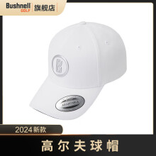 倍视能（BUSHNELL）高尔夫球帽 遮阳帽男士高尔夫球帽时尚 B系列白色