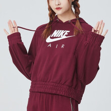 耐克（NIKE） 女装 新款运动休闲连帽卫衣套头衫 930914-010 CU6562-638 XL