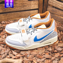 耐克（NIKE）男鞋2025春季新款Air Jordan AJ312气垫篮球鞋运动鞋休闲鞋 HF0746-041灰白蓝棕 41