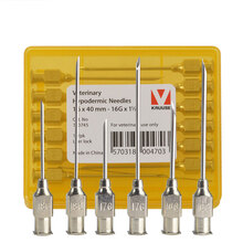 约克（YORK） 丹麦古氏针头 不锈钢兽用针头KRUUSE针头猪用注射器针头 12支装 型号可选 1.4*25 一盒