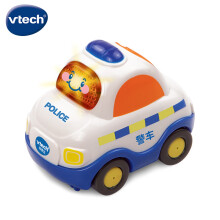 伟易达（VTech）神奇轨道车警车 玩具男孩玩具声光音乐宝宝手推滑行小车小汽车儿童礼物