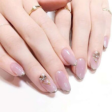 孜甲花假指甲贴穿戴甲片可穿戴可拆卸可以摘戴美甲成品抖音同款网红 图二款中号