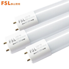 FSL佛山照明（FSL）LED灯管节能灯T8双端长1.2米18W白光6500K 晶辉