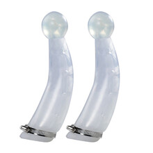 华畜（HUAXU）兽用器械养殖养牛用品畜牧牛用防顶器带牛角套牛犄角保护套带卡箍 大号牛用防顶器