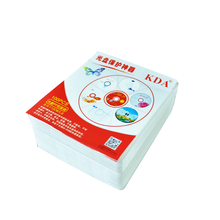 KDA 加厚双面光盘加厚PP袋 CD/DVD袋 光盘套/保护套  白色光盘袋  100片/包 白 色  加 厚 PP袋