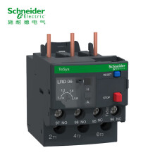 施耐德热继电器 LRD（国产） 适配LC1-D09…D38 电流范围1-1.6A LRD06C 过载继电器