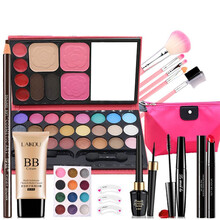 帝飞（DIFEI） 帝飞初学者眼影盘 33色组合裸妆大地色桃花妆多色珠光哑光眼影 彩妆盘 33色彩妆盘【初学者10件套装】