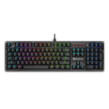 双飞燕（A4TECH）B770R 血手幽灵机械键盘 有线键盘 游戏键盘 全光轴 全尺寸 RGB 背光键盘 黑色 光轴