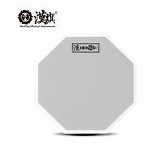 漢旗（HUN）架子鼓哑鼓套装12寸汉牌哑鼓垫练习打击板 灰色（无节拍器）