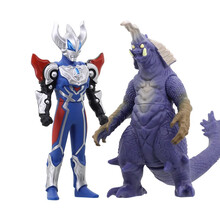 万代 超决战对装奥特曼 决战怪兽 奥特曼与怪兽 赛罗捷德迪迦奥特曼 06 捷德豪勇形态vs凯鲁比姆