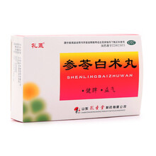 孔孟 参苓白术丸6g*10袋 祛湿药除湿健脾益气体倦乏力食少便溏 本品10盒