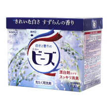 花王 （KAO） 铃兰香洗衣粉 800g/盒 低泡易漂 护色 铃兰花香 日本原装进口