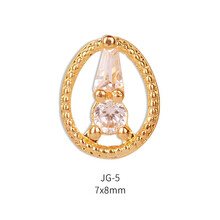 美甲饰品美甲钻饰指甲贴片指甲油胶装饰品合金锆石网红同款美甲钻石指甲饰品批发 05